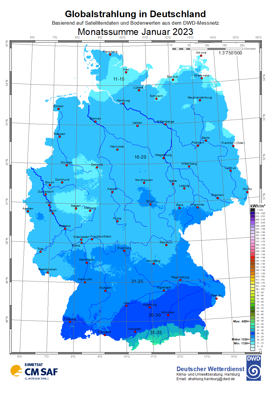 Photovoltaikanlage auf einem Hausdach